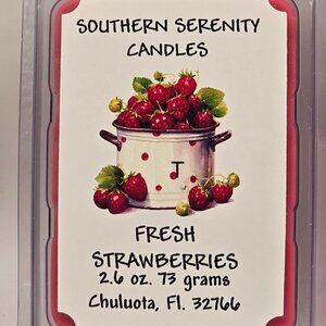 Fresh Strawberry Wax Melt Tarts FREE SHIPPING!!